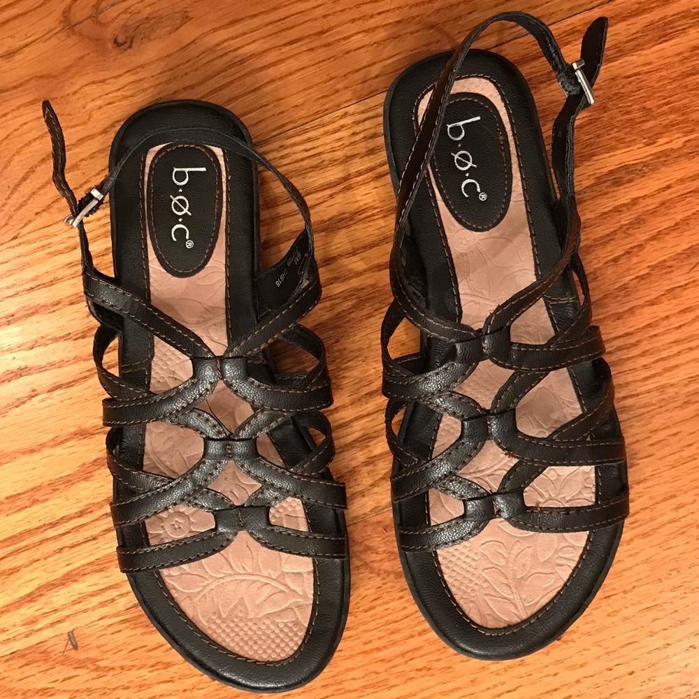 boc Strappy Sandal, Black